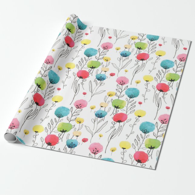 abstract, art, artistic, backdrop, background, bea wrapping paper (Unrolled)