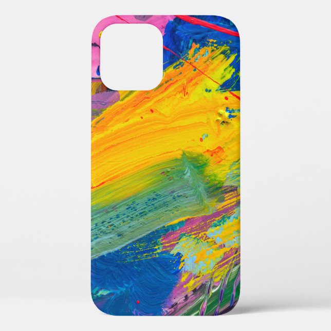 Abstract art background. Hand-painted background.  Case-Mate iPhone Case (Back)
