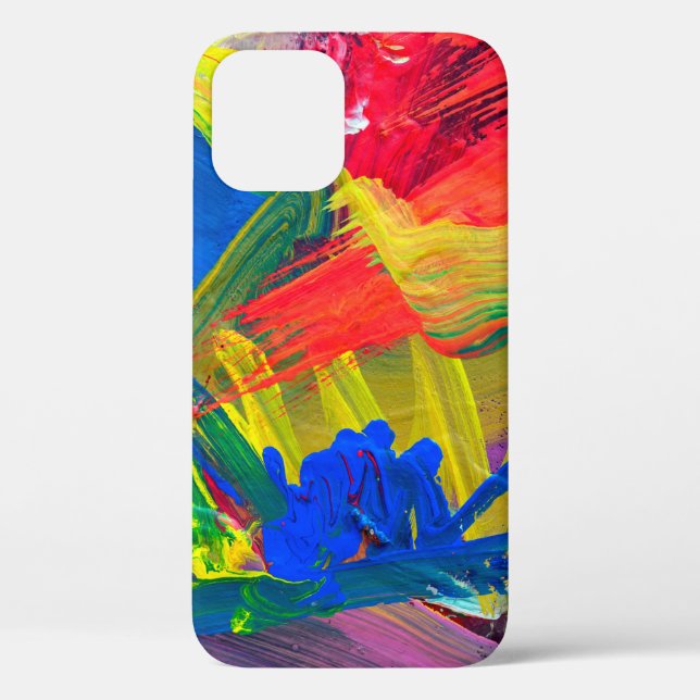 Abstract art background. Hand-painted background.  Case-Mate iPhone Case (Back)