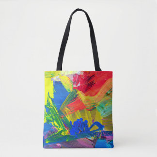 Abstract art background. Hand-painted background.  Tote Bag