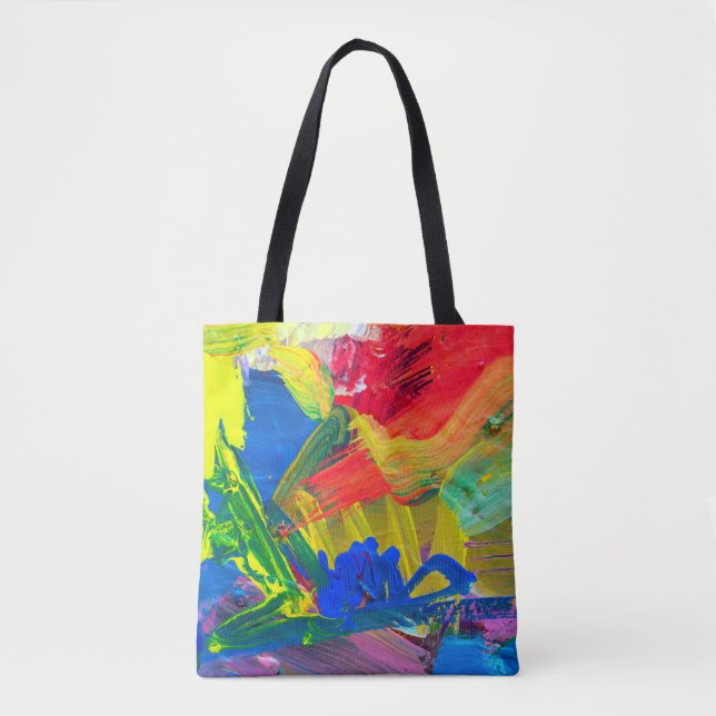 Abstract art background. Hand-painted background.  Tote Bag (Front)