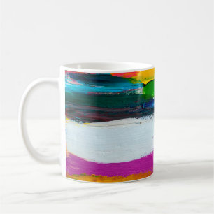 Abstract art background. Modern art. Multicolored  Coffee Mug
