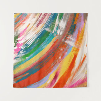 Abstract art background oil paint brush strokes. o tapestry