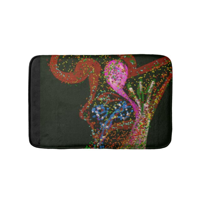 Abstract Art  Bath Mat (Front)