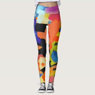 Abstract art beautiful Leggings