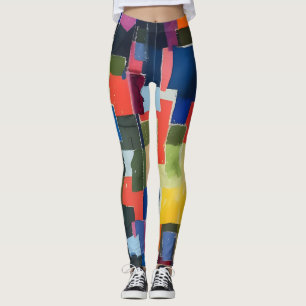 Abstract art beautiful Leggings