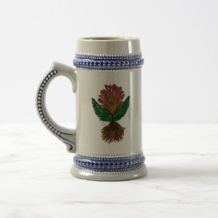Abstract Art Beer Stein