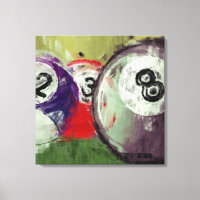 Abstract Art Billiards