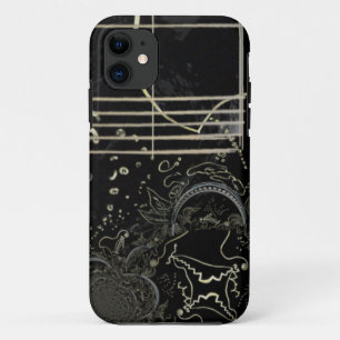 Abstract Art Black Case-Mate iPhone Case