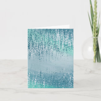 Abstract Art Blank Note Card