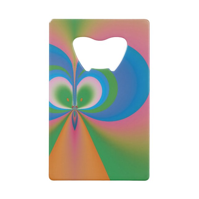 Abstract Art Blue Butterfly (Front)