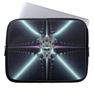 Abstract Art Blue Star Laptop Sleeve