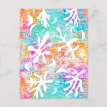 Abstract Art Boho Matisse Botanical Shapes