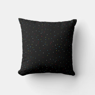 Abstract Art Bright Colours Spots Cushion