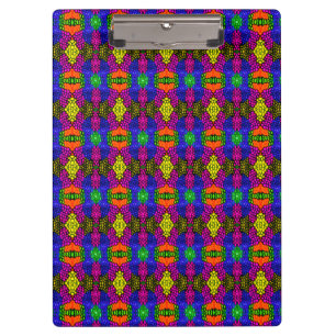 Abstract Art Bright Pattern Clipboard