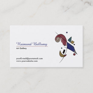 Abstract Art Business Card