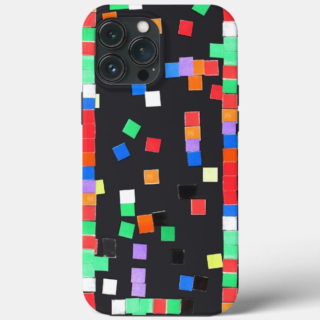 Abstract Art by Kids Case-Mate iPhone Case (Back)