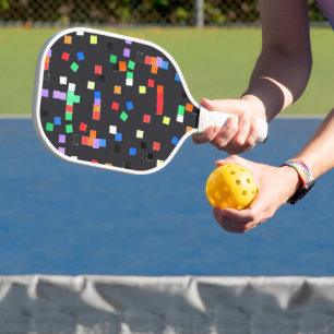 Abstract "Art by Kids" Pickleball Paddle