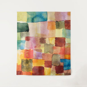 Abstract Art by Paul Klee Tapestry