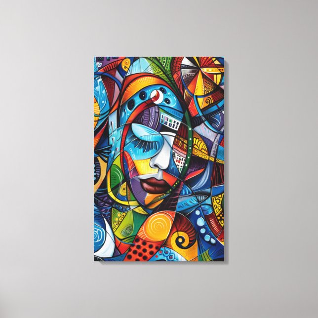 Abstract art canvas (Front)