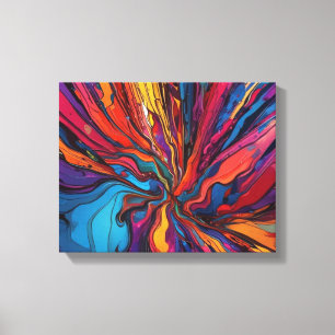 Abstract art canvas print