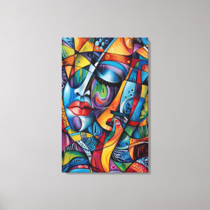 Abstract art canvas print