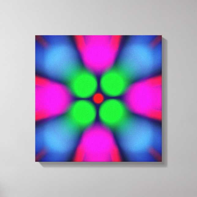 Abstract art canvas print (Front)