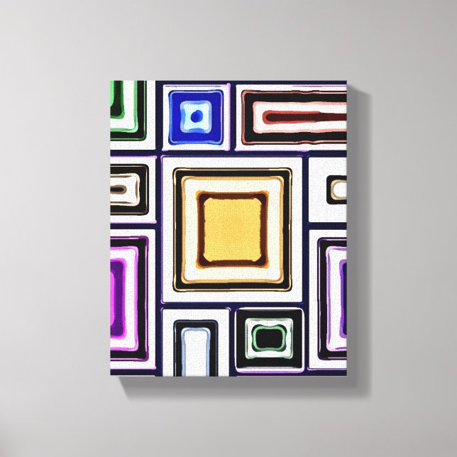 Abstract Art Canvas Print (Front)