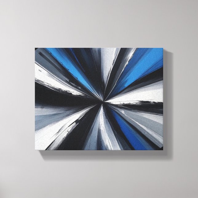 Abstract art canvas print (Front)