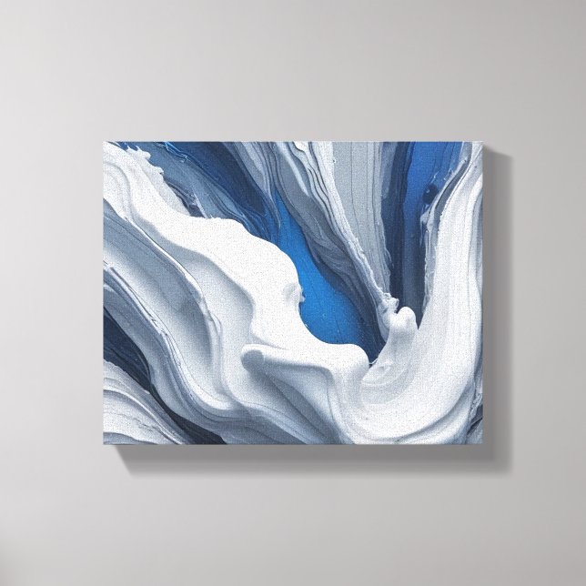 Abstract art canvas print (Front)