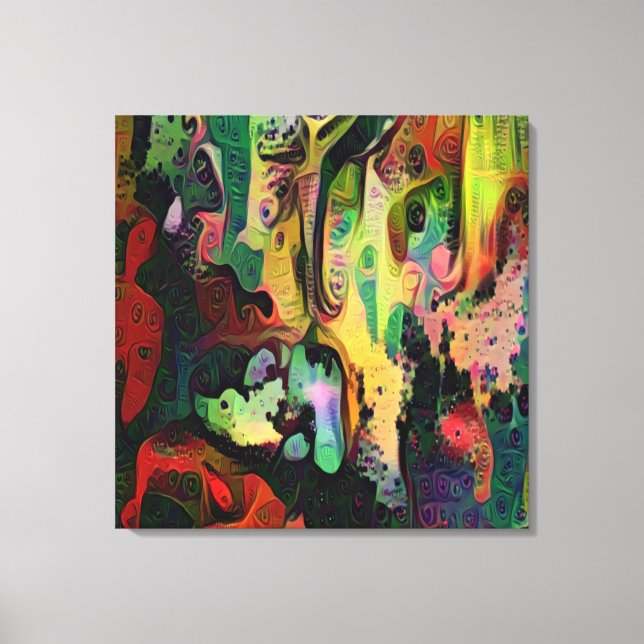 Abstract Art Canvas Print (Front)