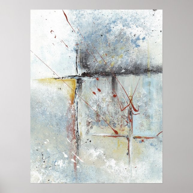 Abstract Art - Celesfina Poster (Front)