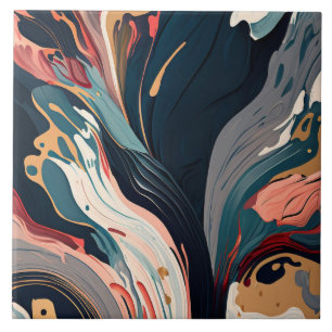 Abstract Art Ceramic Tiles