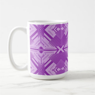 Abstract Art Chevron Geometric Seamless Pattern Coffee Mug