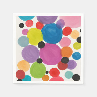 Abstract Art Circles  Napkin