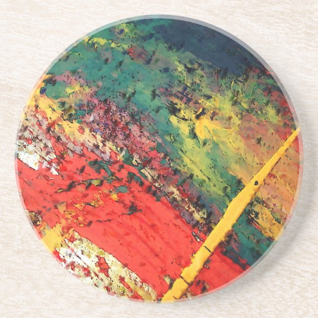 Abstract Art Coaster (Front)