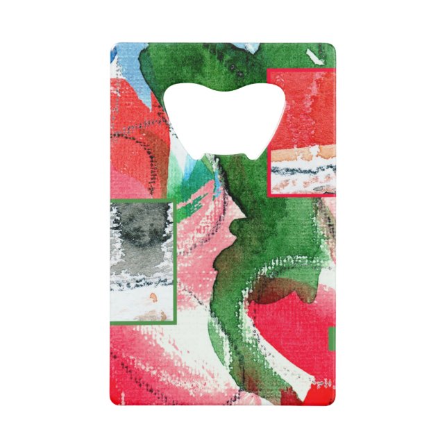 abstract art collage, mixed media and watercolor 2 (Front)
