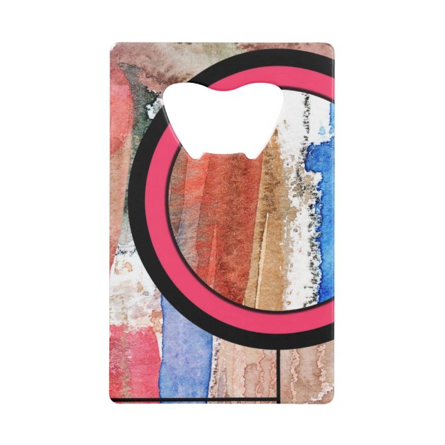 abstract art collage, mixed media and watercolor 4 (Front)