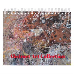 Abstract Art Collection Calendar