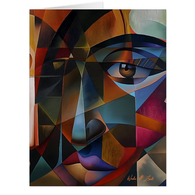 Abstract art colourful  (Front)