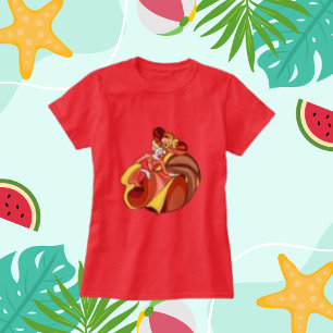 Abstract Art  Colourful Beautiful Dancer Character T-Shirt