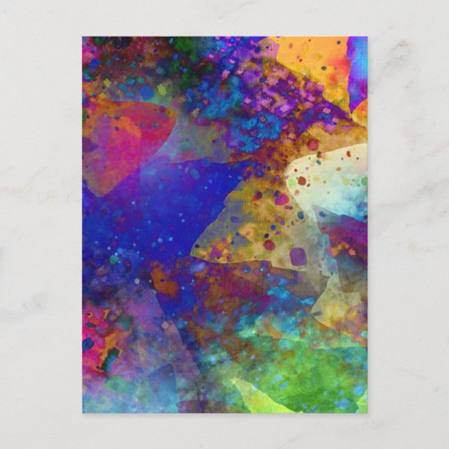 Abstract Art Cool Postcard (Front)