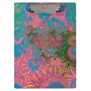 Abstract Art Corals Clipboard