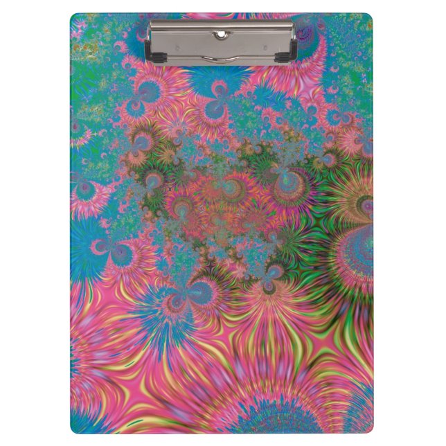 Abstract Art Corals Clipboard (Front)