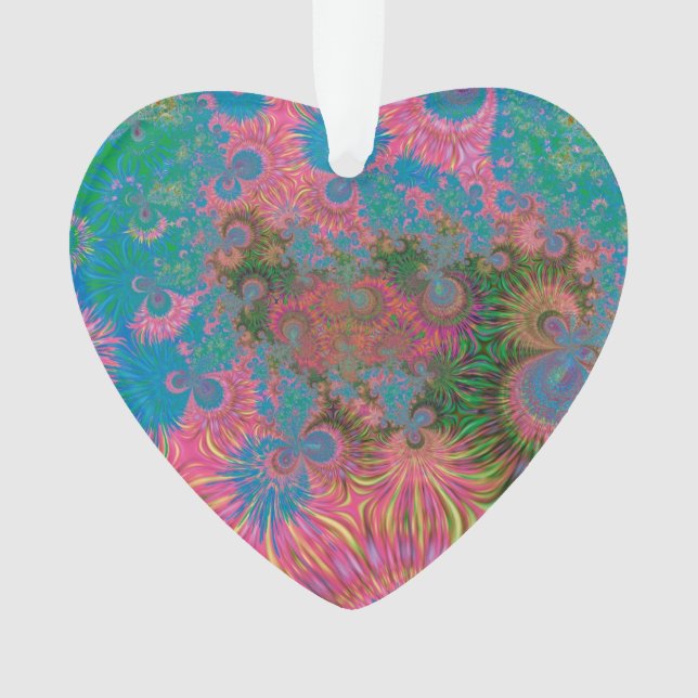 Abstract Art Corals Ornament (Front)