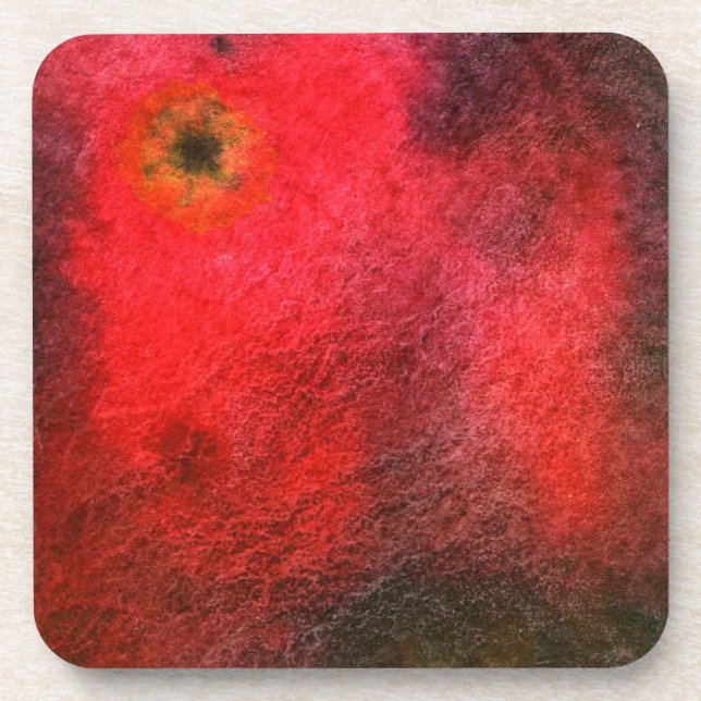 Abstract Art Cork Coasters (Front)
