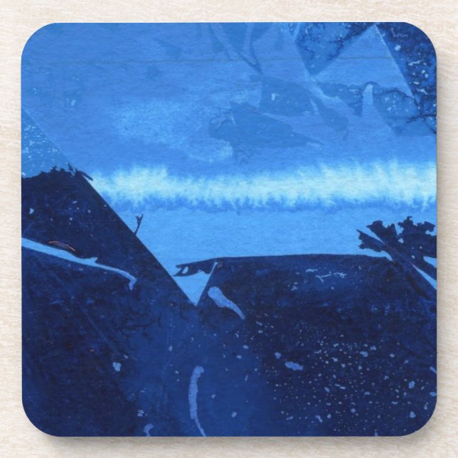 Abstract Art Cork Coasters (Front)