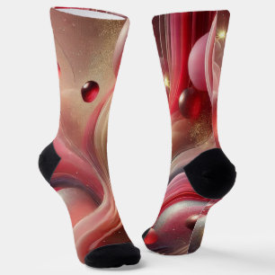 Abstract Art Crew Socks