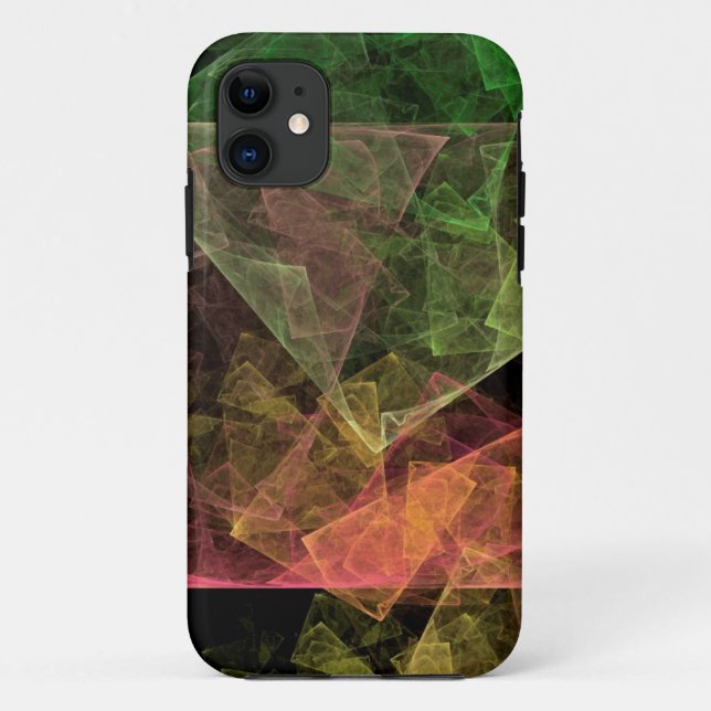 Abstract Art Cubic Space Case-Mate iPhone Case (Back)