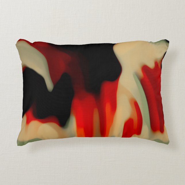 Abstract Art Decorative Cushion (Front)